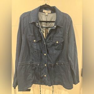 NWT Denim long sleeve